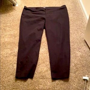 Chaps black dress pants
